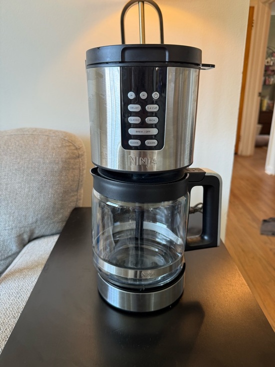 Ninja Other - Ninja Coffee Brewer - Black and Silver Stainless Steel Finish